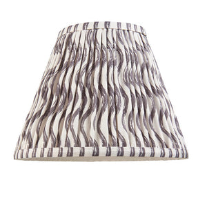 Gloss Blue Higgledy & Ripple 25cm Pearl grey shade - Comet Lighting