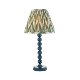 Gloss Blue Higgledy & Zigzag 25cm Cotswold green shade