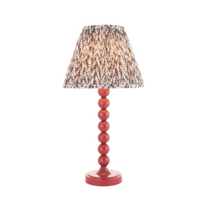 Gloss PinkHiggledy & Leaf 25cm Pearl grey shade - Comet Lighting