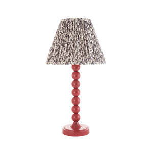 Gloss PinkHiggledy & Leaf 25cm Pearl grey shade - Comet Lighting