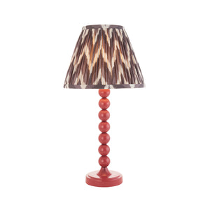 Gloss Pink Higgledy & Zigzag 25cm Pearl grey shade - Comet Lighting
