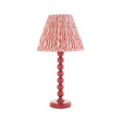 Gloss PinkHiggledy & Ripple 25cm Coral pink shade - Comet Lighting