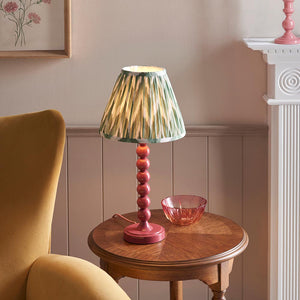 Gloss PinkHiggledy & Zigzag 25cm Cotswold green shade - Comet Lighting