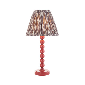Gloss PinkHiggledy & Ikat 25cm Pearl grey shade - Comet Lighting