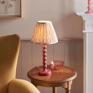 Gloss PinkHiggledy & Ikat 25cm Neutral shade - Comet Lighting