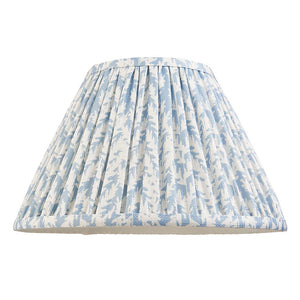 Hidcote & Leaf 30cm Shell bay blue shade - Comet Lighting