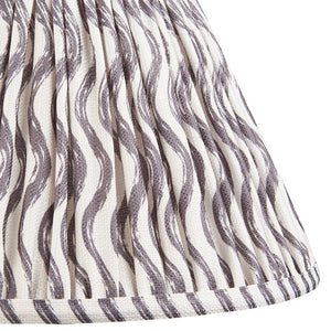 Hidcote & Ripple 30cm Pearl grey shade - Comet Lighting