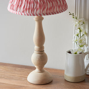 Hidcote & Ripple 30cm Coral pink shade - Comet Lighting