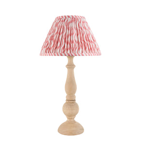 Hidcote & Ripple 30cm Coral pink shade - Comet Lighting