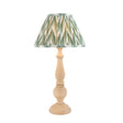 Hidcote & Zigzag 30cm Cotswold green shade - Comet Lighting