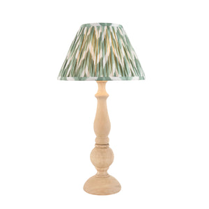 Hidcote & Zigzag 30cm Cotswold green shade - Comet Lighting
