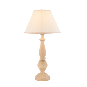 Hidcote & Ivy 30cm Vintage white shade - Comet Lighting