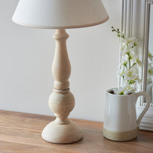 Hidcote & Ivy 30cm Vintage white shade - Comet Lighting