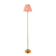 Burley Rechargeable & Ikat 25cm Coral pink shade - Comet Lighting
