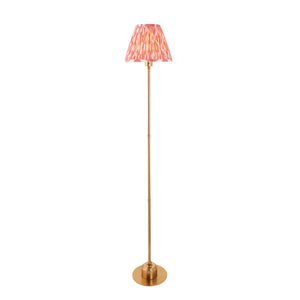 Burley Rechargeable & Ikat 25cm Coral pink shade - Comet Lighting