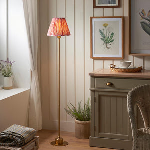 Burley Rechargeable & Ikat 25cm Coral pink shade - Comet Lighting