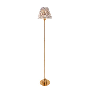Burley Rechargeable & Ripple 25cm Pearl grey shade - Comet Lighting
