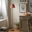 Burley Rechargeable & Zigzag 25cm Apricot orange shade - Comet Lighting