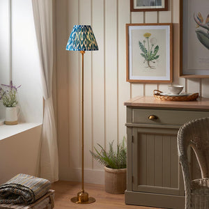 Burley Rechargeable & Ikat 25cm Marlin blue shade - Comet Lighting