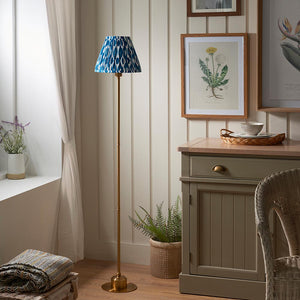 Burley Rechargeable & Ikat 25cm Marlin blue shade - Comet Lighting