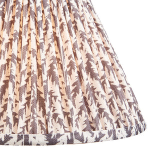Burley Rechargeable & Leaf 30cm Pearl grey shade - Comet Lighting