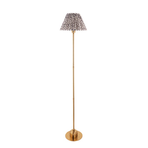 Burley Rechargeable & Leaf 30cm Pearl grey shade - Comet Lighting