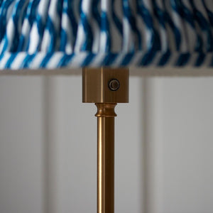 Burley Rechargeable & Ripple 30cm Marlin blue shade - Comet Lighting