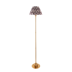 Burley Rechargeable & Zigzag 30cm Pearl grey shade - Comet Lighting