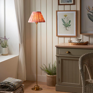 Burley Rechargeable & Ikat 30cm Coral pink shade - Comet Lighting