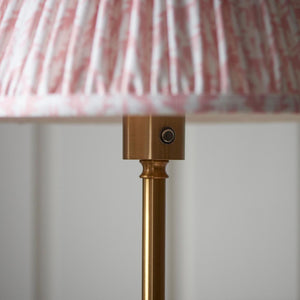 Burley Rechargeable & Leaf 30cm Peachy keen shade - Comet Lighting