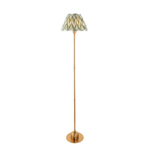 Burley Rechargeable & Zigzag 30cm Cotswold green shade - Comet Lighting