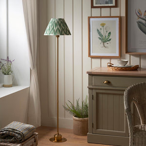 Burley Rechargeable & Zigzag 30cm Cotswold green shade - Comet Lighting
