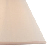 Burley Rechargeable & Ivy 30cm Vintage white shade - Comet Lighting