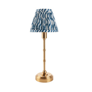 Burley Rechargeable & Ripple 16cm Marlin blue shade - Comet Lighting