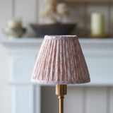 Burley Rechargeable & Leaf 16cm Peachy keen shade - Comet Lighting