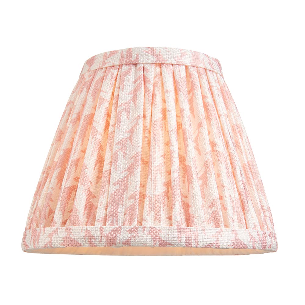 Burley Rechargeable & Leaf 16cm Peachy keen shade - Comet Lighting