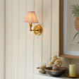 Wall light Burley Rechargeable & Leaf 16cm Peachy keen shade - Comet Lighting