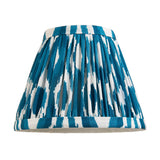 Wall light Burley Rechargeable & Ikat 16cm Marlin blue shade - Comet Lighting