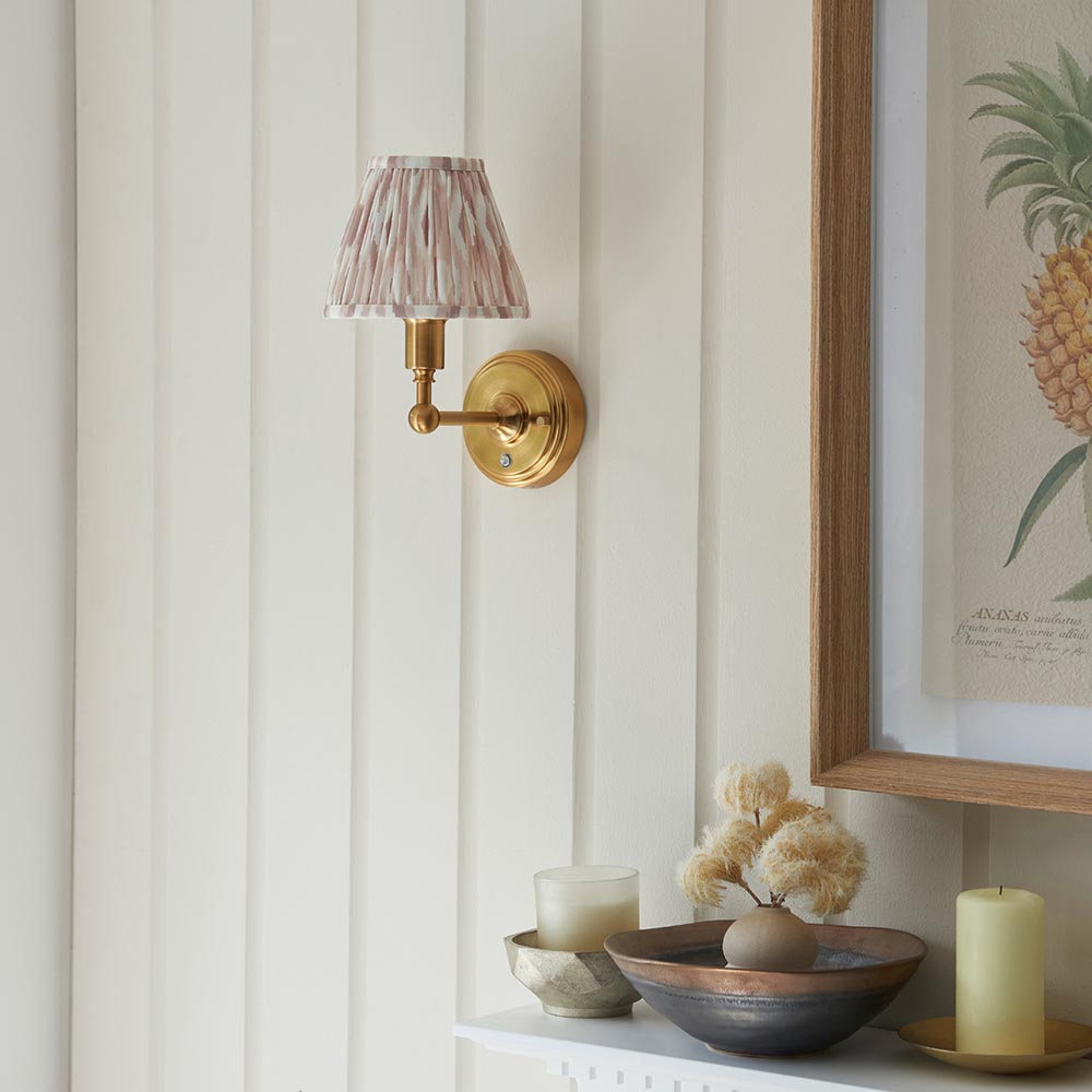 Wall light Burley Rechargeable & Ikat 16cm Neutral shade