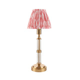 Morton Rechargeable & Ikat 16cm Coral pink shade