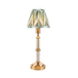 Morton Rechargeable & Zigzag 16cm Cotswold green shade - Comet Lighting