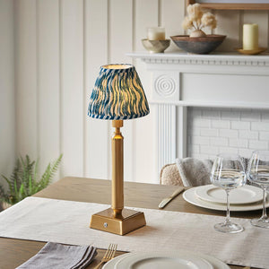 Trobridge Rechargeable & Ripple 16cm Marlin blue shade - Comet Lighting
