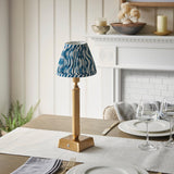 Trobridge Rechargeable & Ripple 16cm Marlin blue shade - Comet Lighting