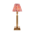 Trobridge Rechargeable & Ikat 16cm Coral pink shade - Comet Lighting