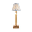 Trobridge Rechargeable & Leaf 16cm Shell bay blue shade - Comet Lighting