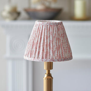 Trobridge Rechargeable & Leaf 16cm Peachy keen shade - Comet Lighting