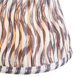 Trobridge Rechargeable & Ripple 16cm Pearl grey shade - Comet Lighting