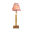 Trobridge Rechargeable & Ripple 16cm Coral pink shade - Comet Lighting