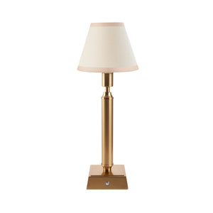 Trobridge Rechargeable & Ivy 16cm Vintage white shade - Comet Lighting