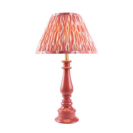 Myrtle & Ikat 30cm Coral pink shade